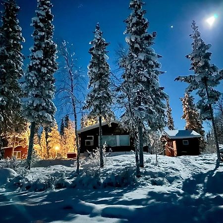 Camp Caroli Family House Villa Jukkasjärvi Dış mekan fotoğraf