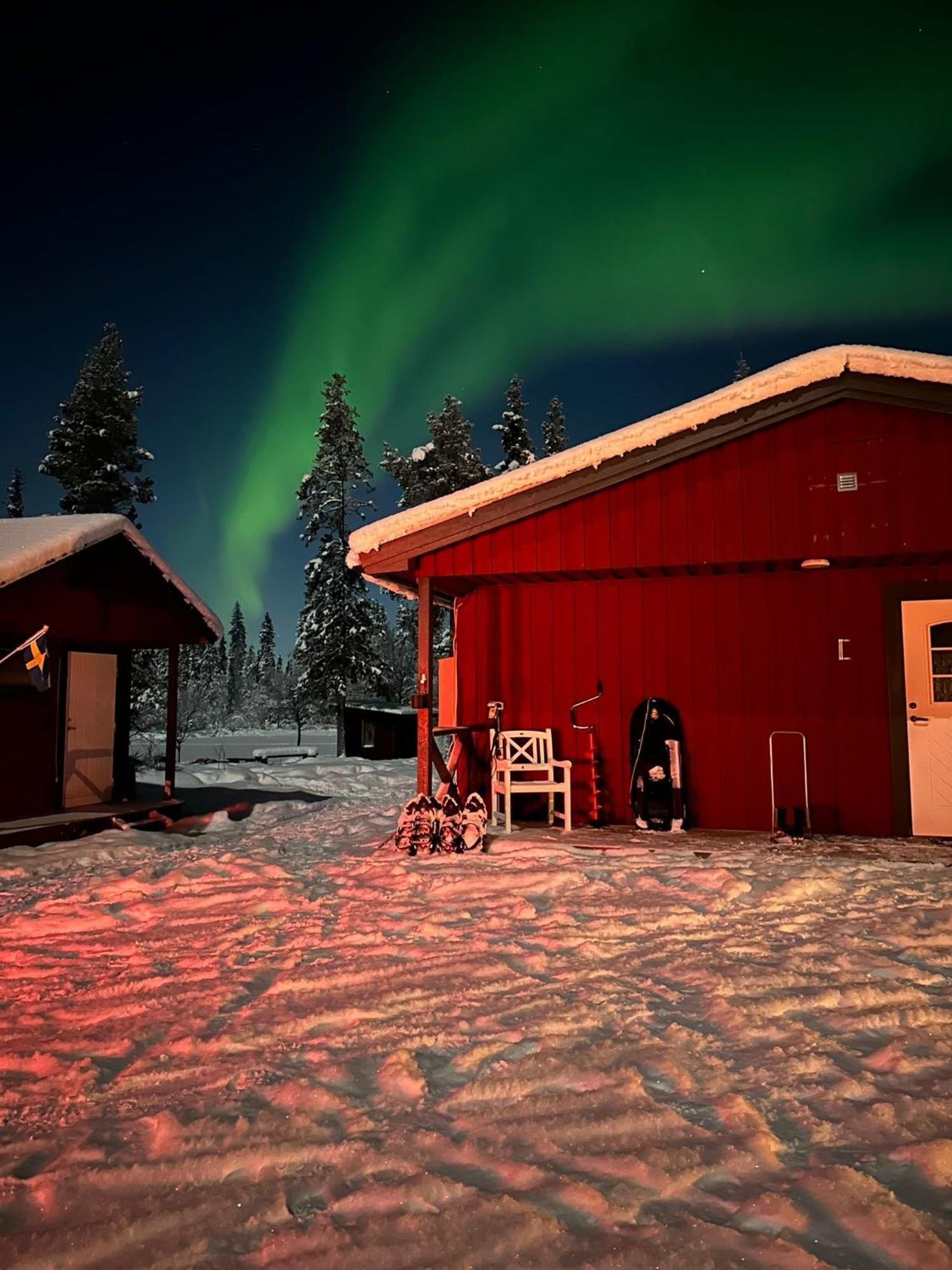 Camp Caroli Family House Villa Jukkasjärvi Dış mekan fotoğraf