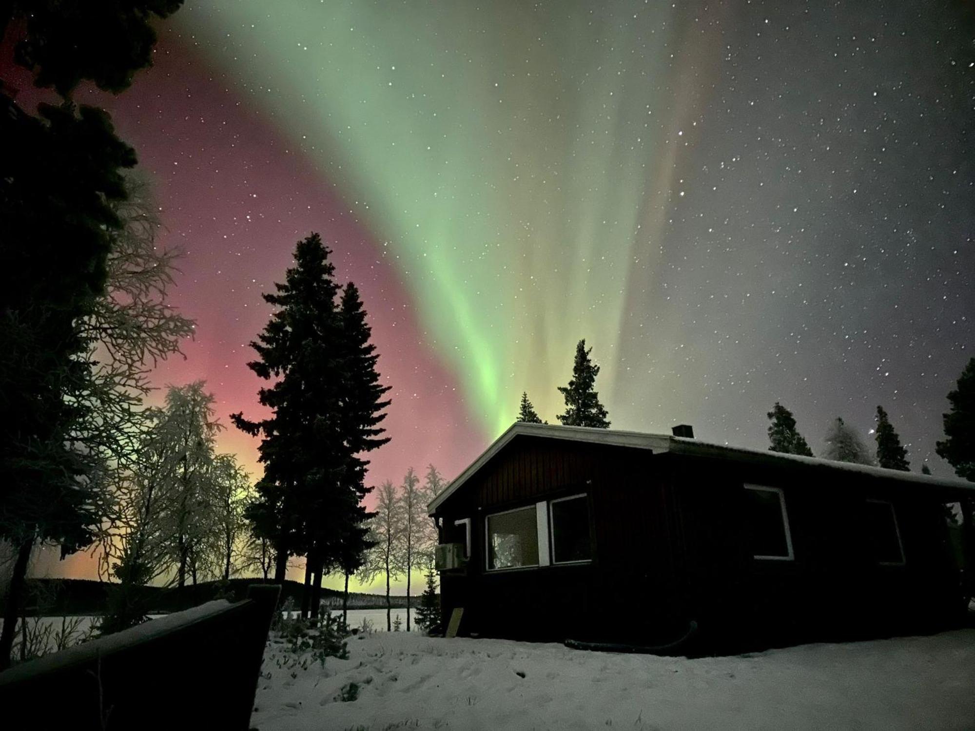 Camp Caroli Family House Villa Jukkasjärvi Dış mekan fotoğraf