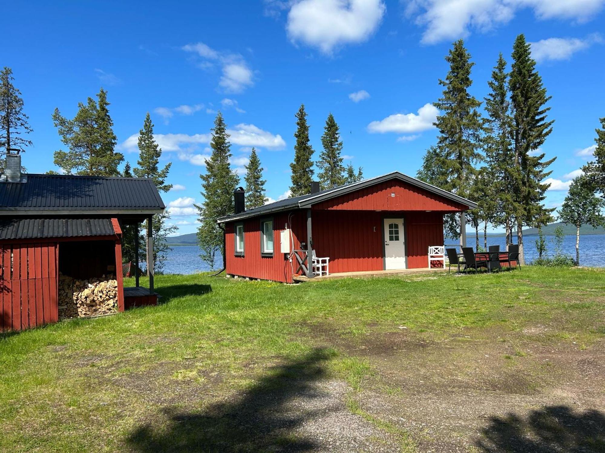Camp Caroli Family House Villa Jukkasjärvi Dış mekan fotoğraf
