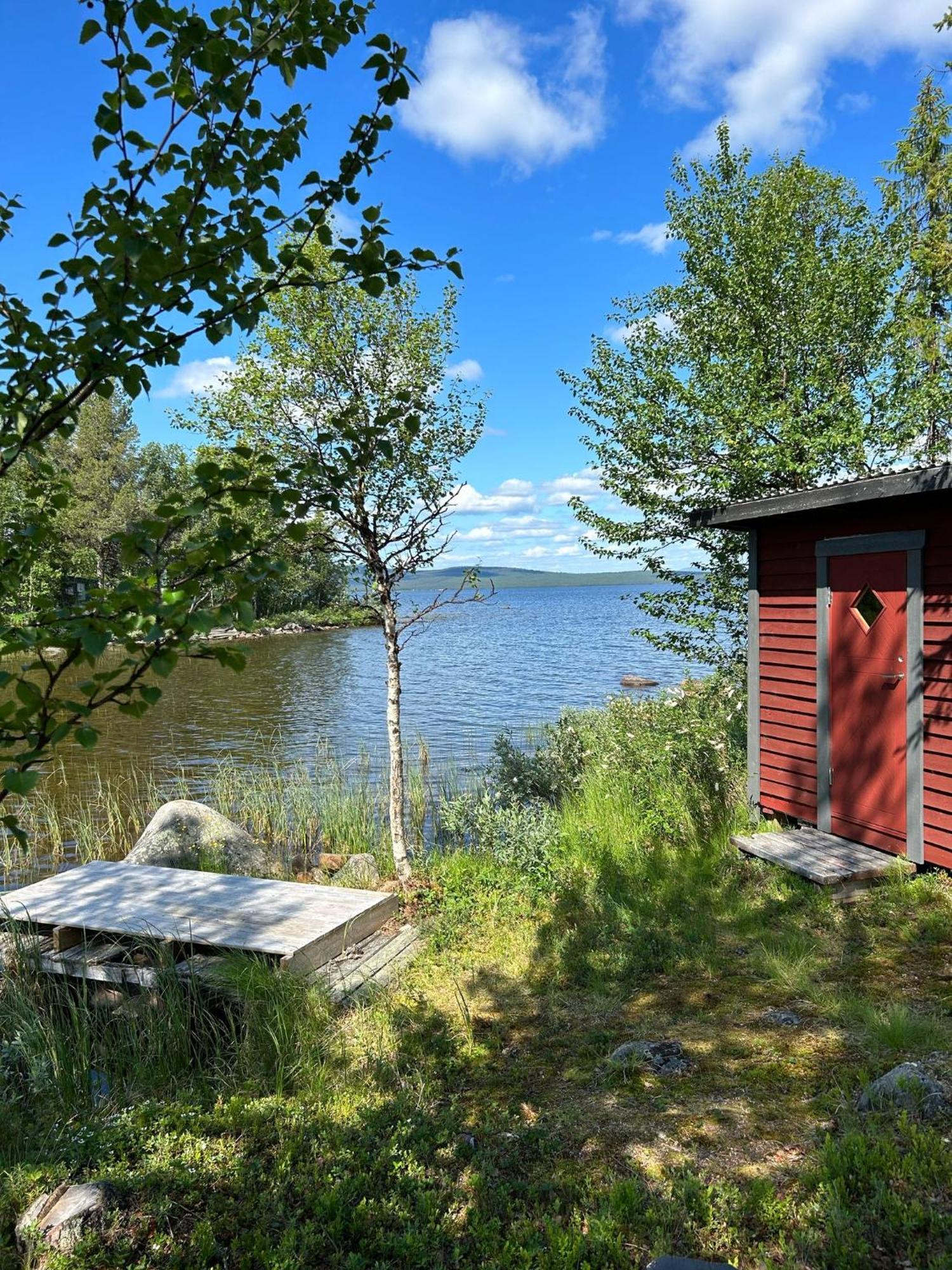 Camp Caroli Family House Villa Jukkasjärvi Dış mekan fotoğraf